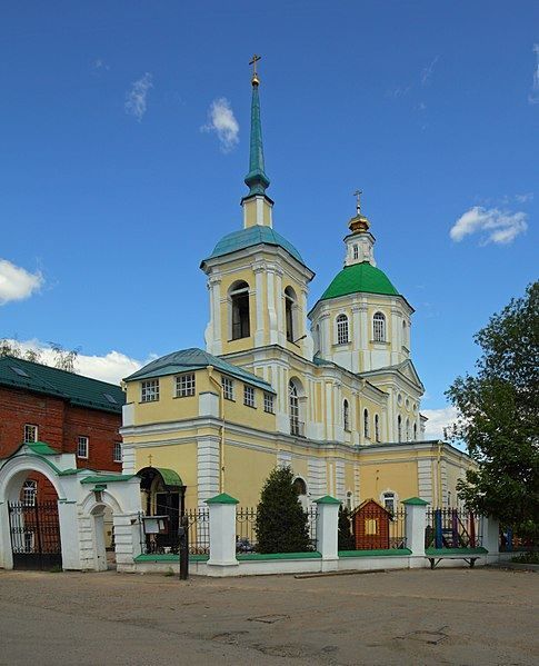 Церковь Спаса Нерукотворного образа город Лобня Московской области