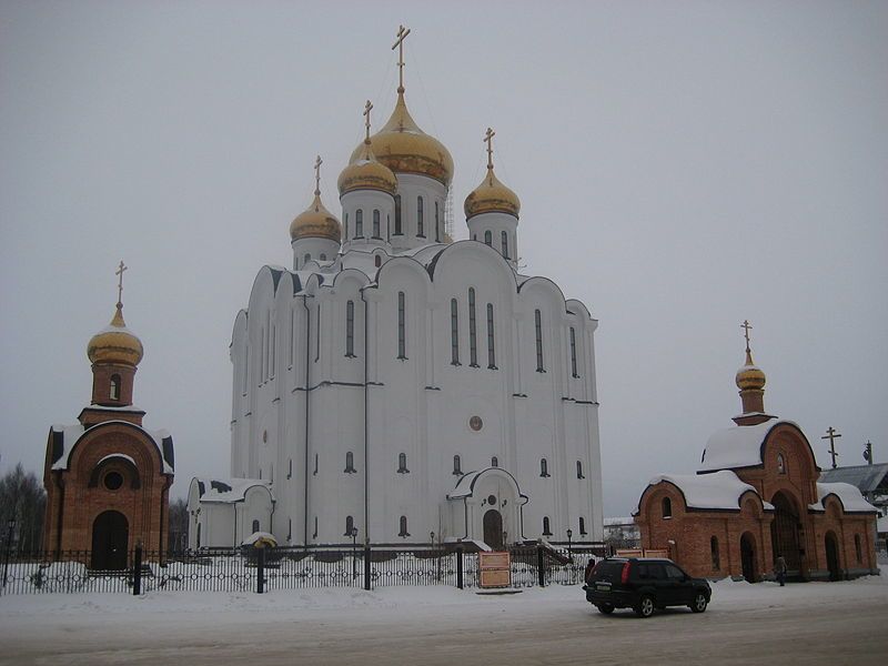 Смотреть красивое фото Стефановский собор город Сыктывкар
