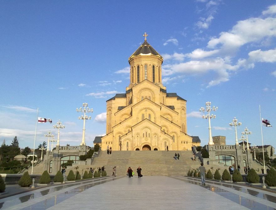 Главный Кафедральный собор Грузинской православной церкви город Тбилиси