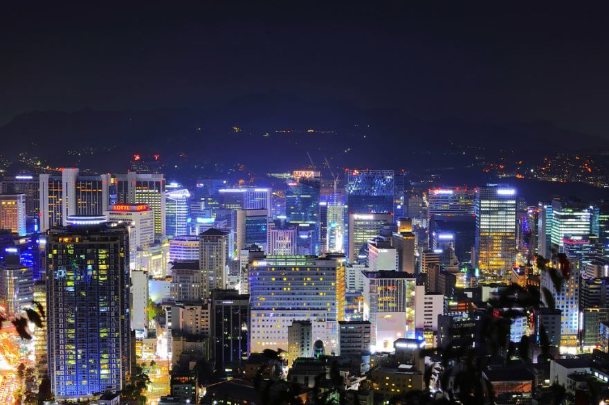 Скачать онлайн бесплатно лучшее фото города Сеул в хорошем качестве