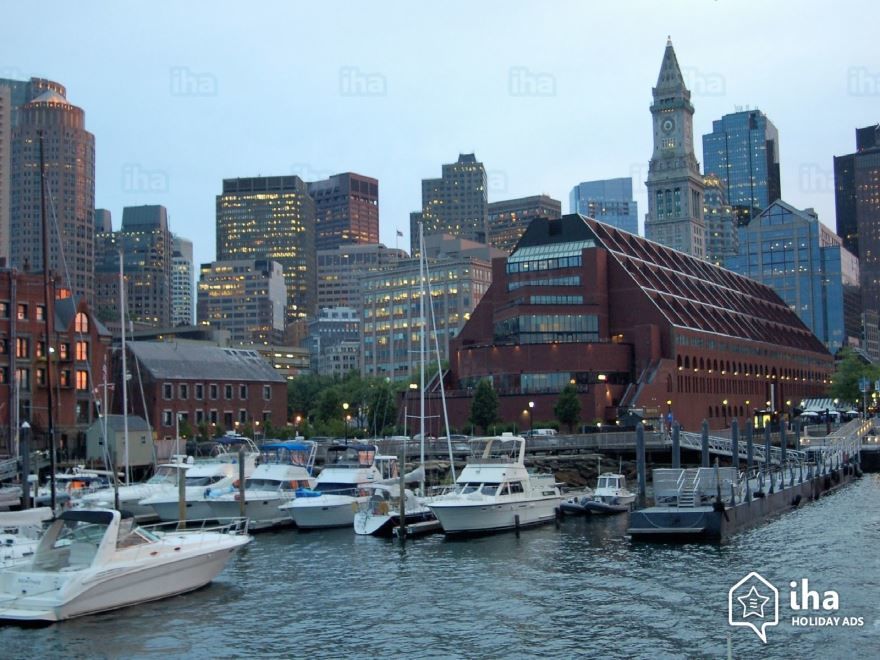 Порт города Бостон