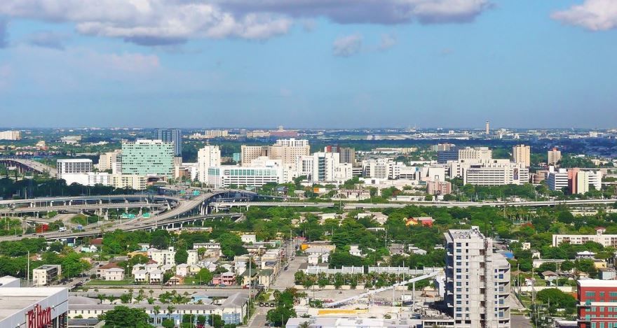 Смотреть красивое фото города Майами штат Флорида США
