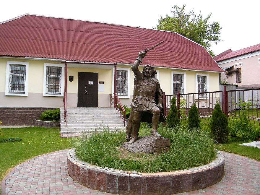 Памятник Андрею Полоцкому город Полоцк