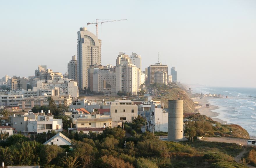 Фото города Нетания Израиль
