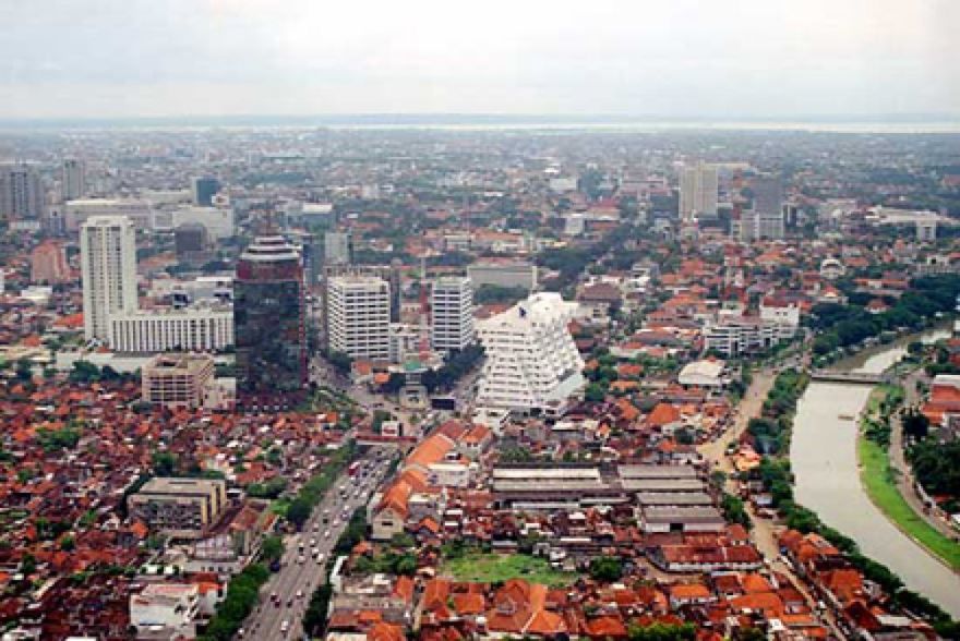 Фото города Сурабая Индонезия