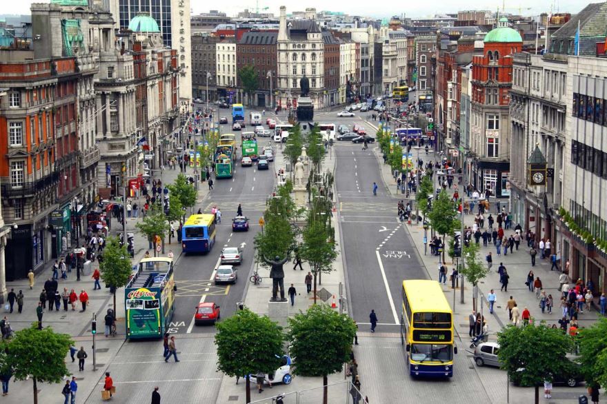 Фото города Дублин Ирландия