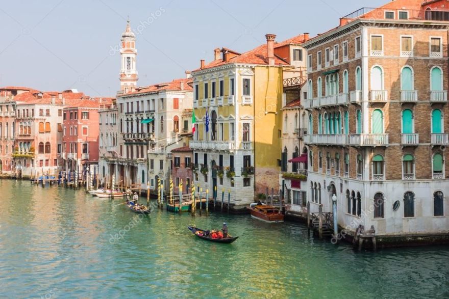 Вид города Венеция