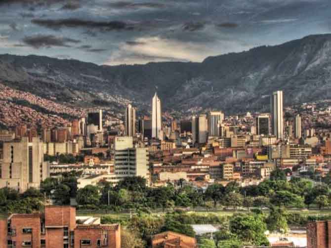 Фото города Медельин Колумбия