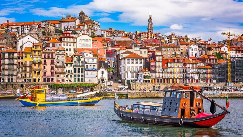 Фото города Порту Португалия