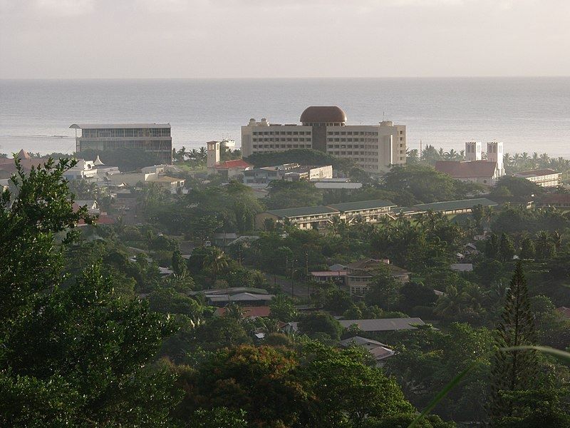 Фото города Апиа Самоа