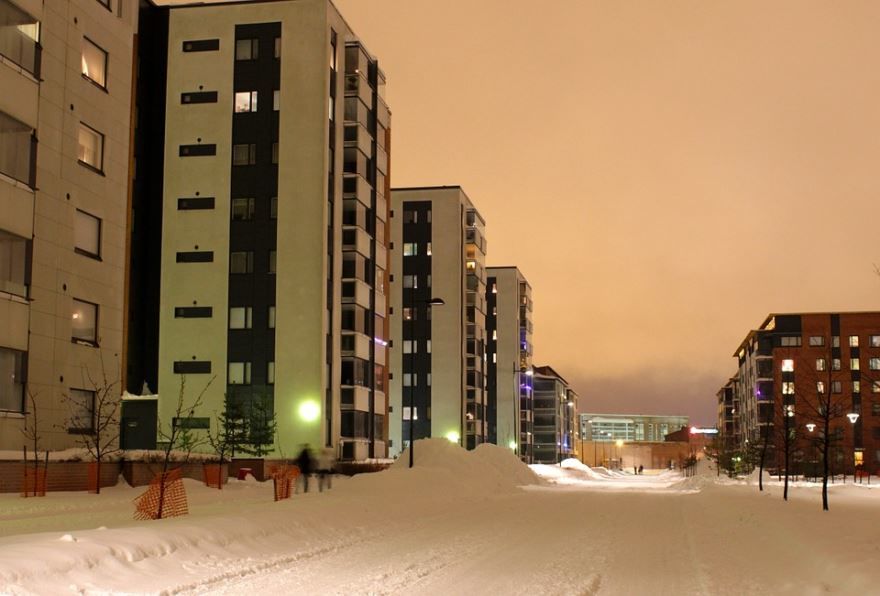 Фото города Оулу Финляндия