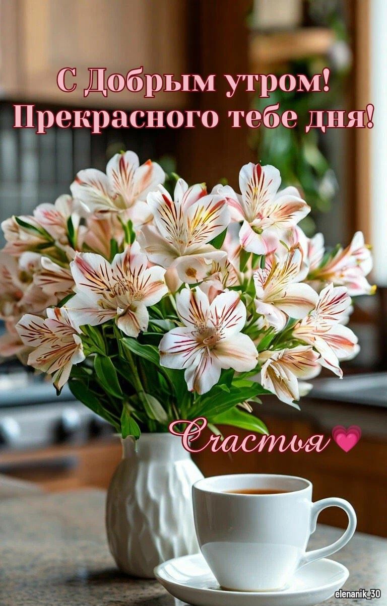 😃 С Добрым Утром! 900+новых картинок с красивыми позитивными пожеланиями