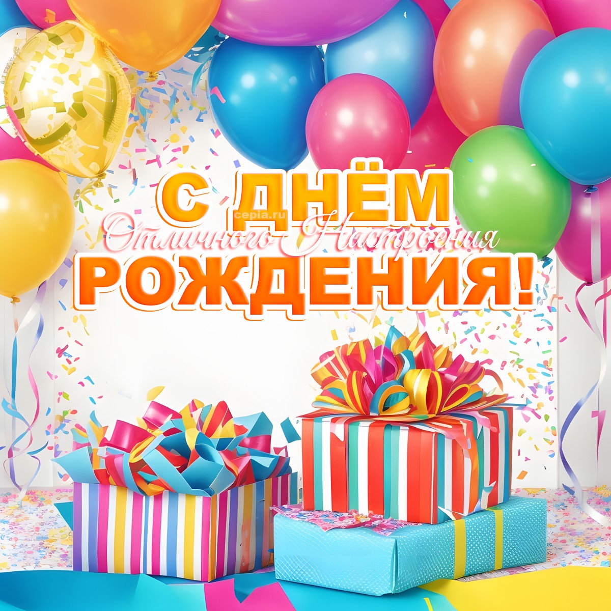 😍 Пусть твой день рождения будет полон сюрпризов