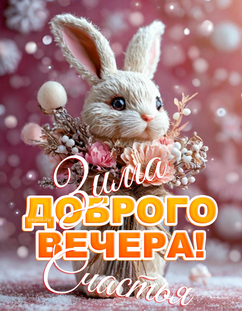 😊 Желаю тебе в этот зимний вечер встретить тишину и покой, чтобы душа отдохнула и наполнилась светом, готовясь к новым свершениям