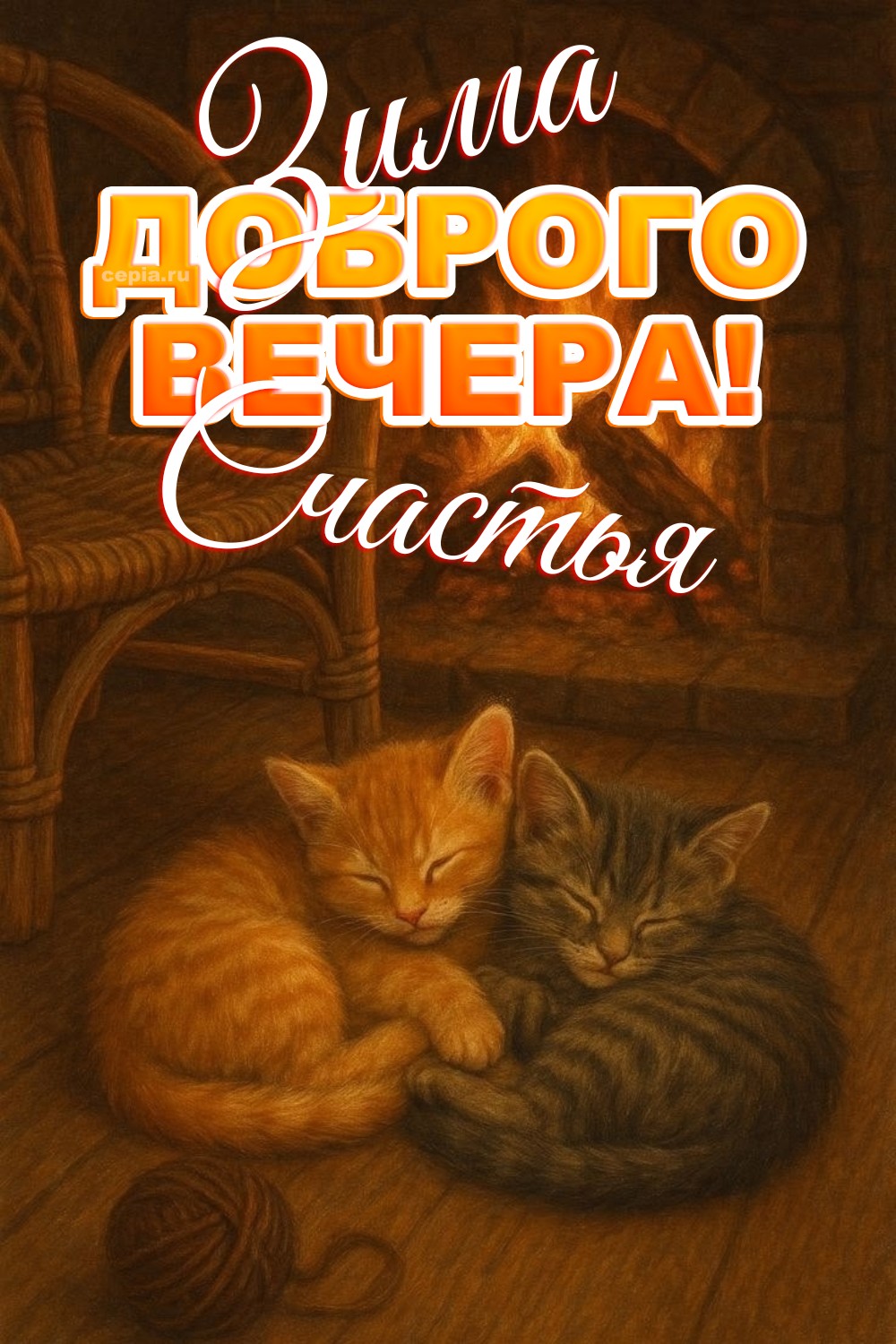 😀 Желаю тебе в этот вечер забыть о заботах и погрузиться в атмосферу волшебства и сказки, которую приносит зима