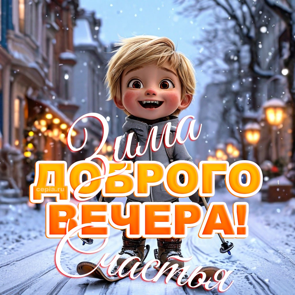 🎉 Пусть зимняя ночь укроет тебя мягким снежным покрывалом и подарит сладкие сны