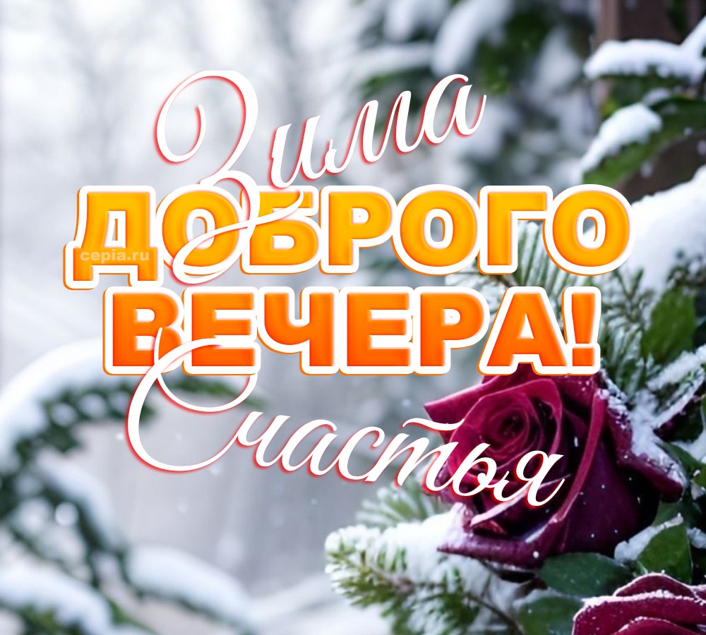 😊 Желаю тебе волшебного вечера, полного нежности, уюта и искренних улыбок