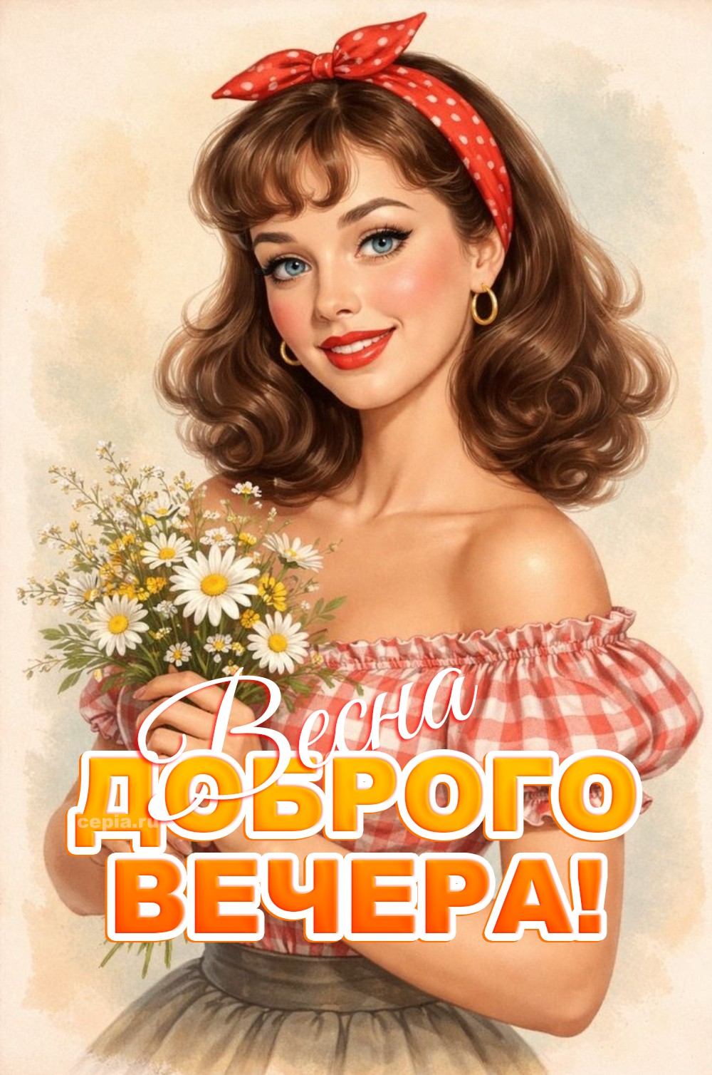 🎉 Пусть в этот прекрасный весенний вечер все заботы растворятся, а в душе зазвучит нежная музыка капель дождя и трелей птиц