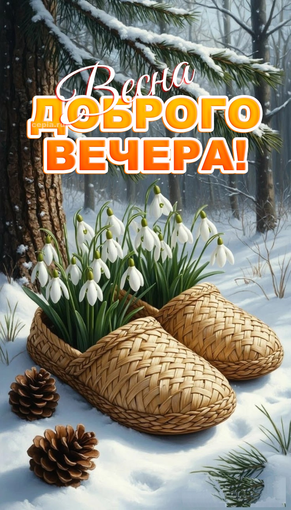 😍 Желаю, чтобы в этот вечер ты чувствовал себя окрылённым и вдохновлённым, готовым к новым свершениям