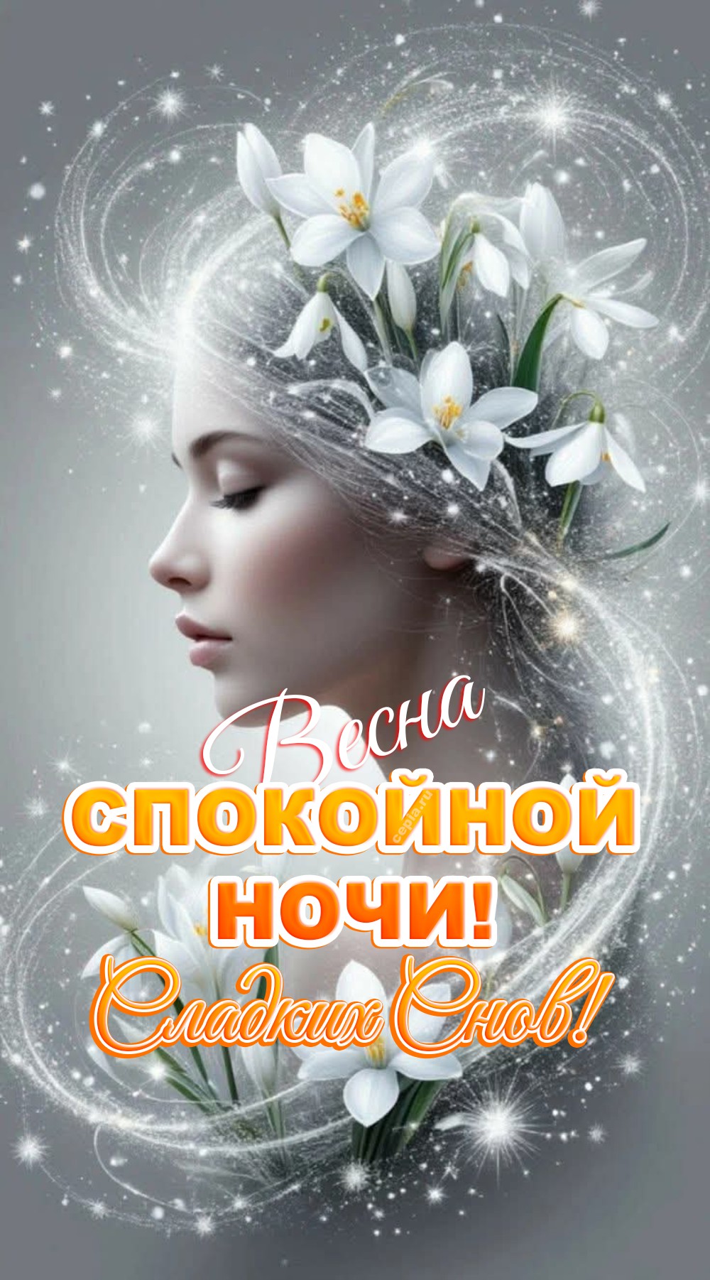 🤩 Желаю тебе волшебной весенней ночи, когда луна светит особенно ярко, а звезды шепчут лишь добрые мечты! Пусть тишина весенней ночи наполнит твою душу покоем и вдохновением, а утро встретит солнечными улыбками