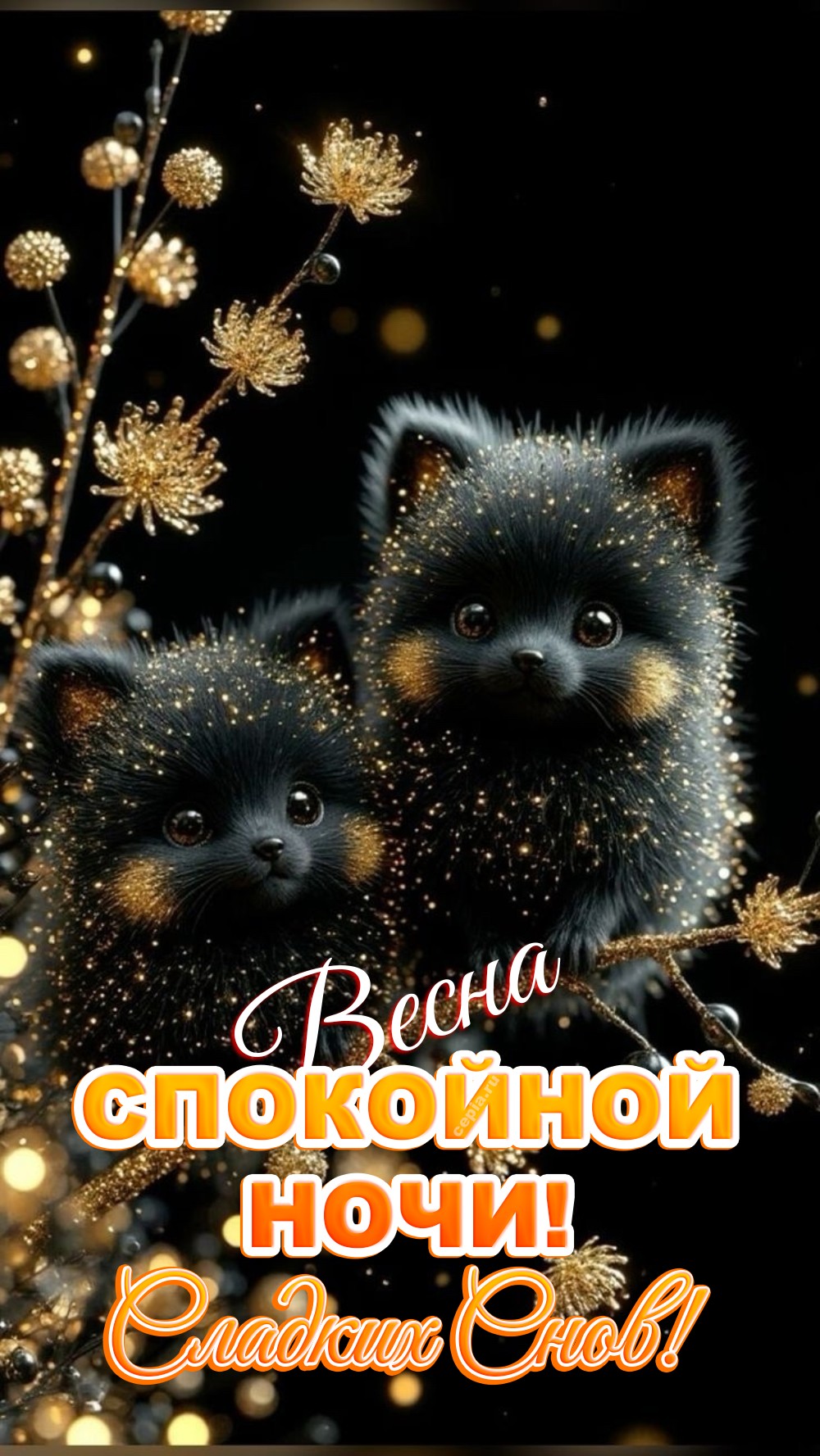 😀 Желаю доброй весенней ночи, наполненной гармонией, ласковыми мыслями и уверенным чувством, что всё будет хорошо