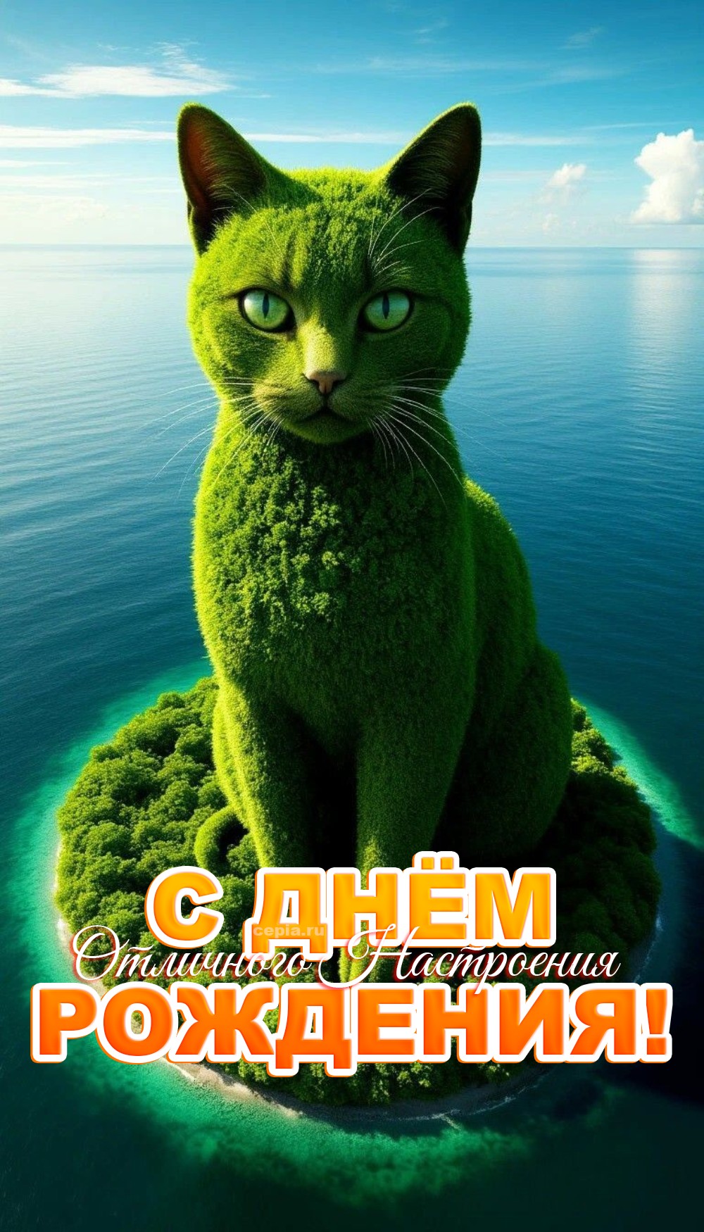 😍 С Днём Рождения! Желаю тебе отдыха больше, чем у кота на подоконнике