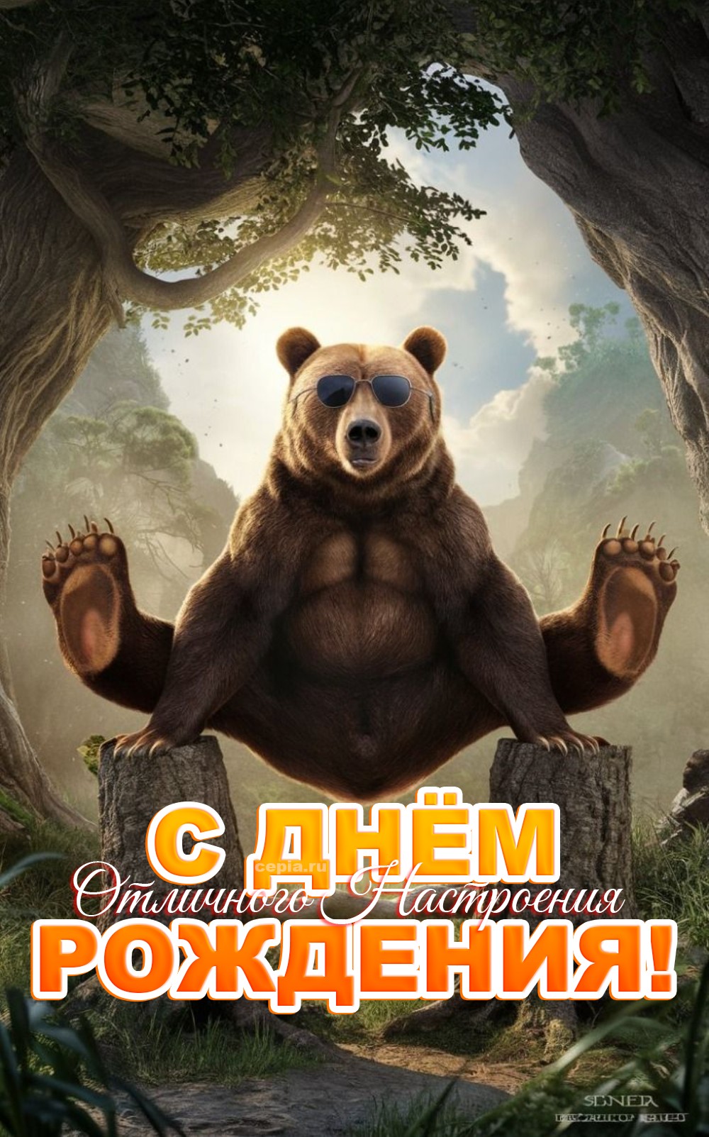 🤩 С Днем Рождения! Пусть твоя удача будет такой же большой, как твой аппетит в выходные