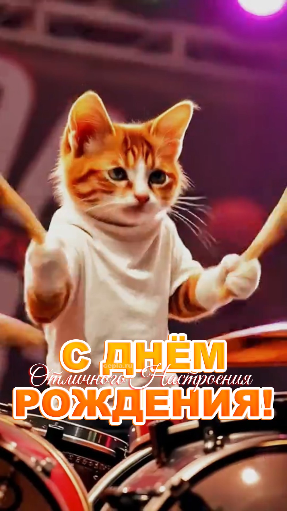 🤩 С праздником! Желаю, чтобы счастье преследовало тебя, как реклама в интернете