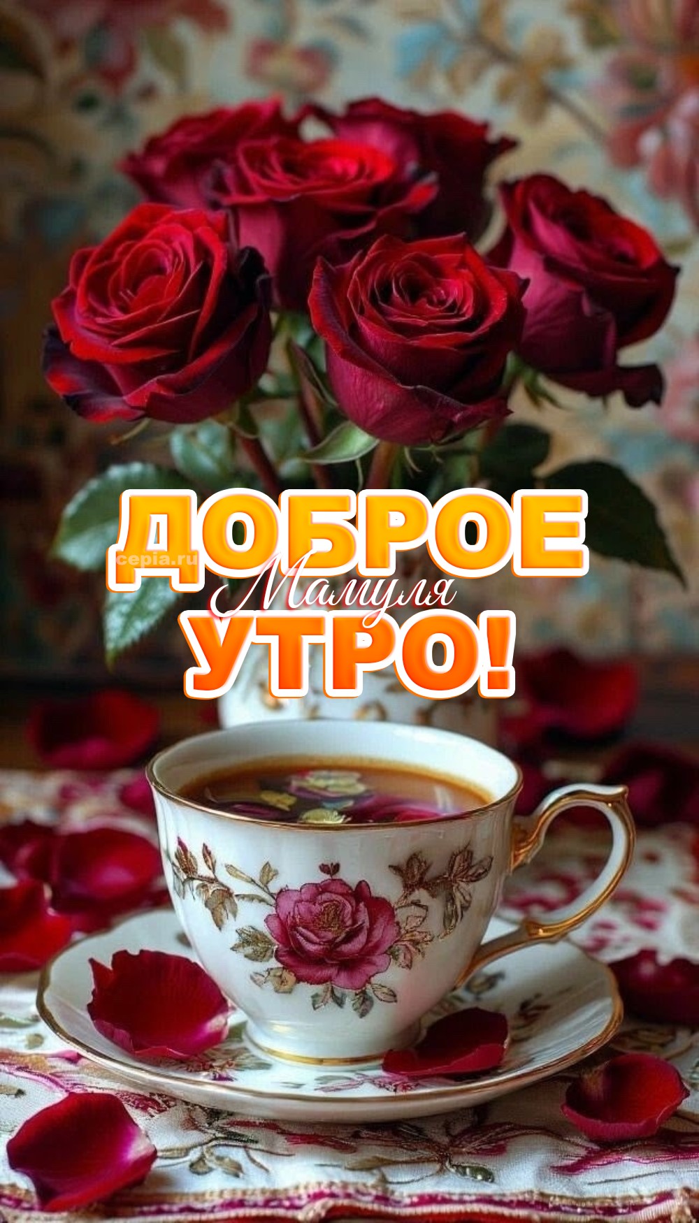 😊 Мамочка, с наступившим утром! Желаю тебе забыть сегодня про «надо» и вспомнить про «хочу»