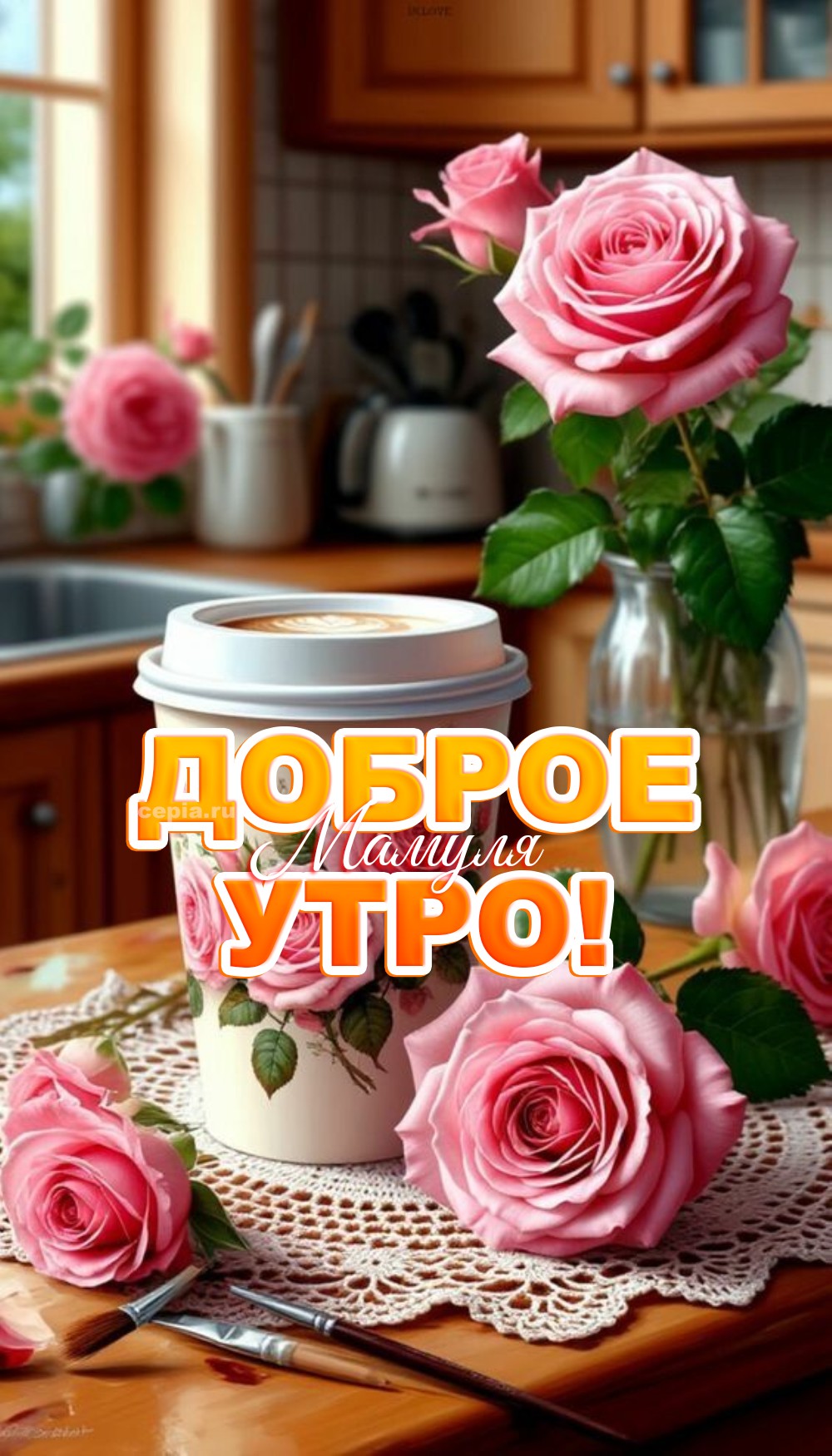 😍 Родная мамуля, проснись и знай: я уже мысленно обнял(а) тебя крепко-крепко