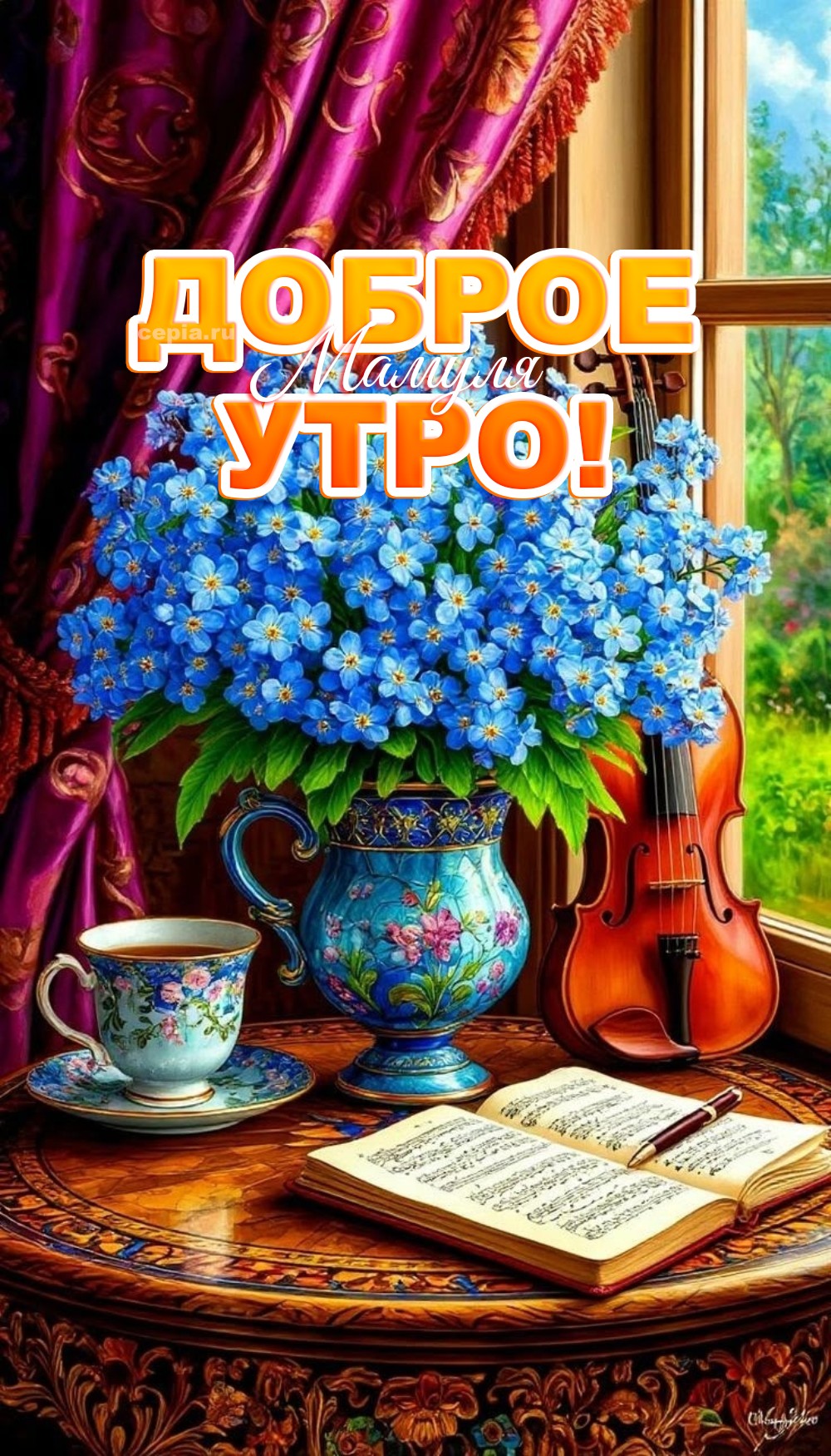 🎉 Доброе утро, моя родная мамочка! Пусть этот новый день начнётся с мягкого солнечного лучика, который нежно коснётся твоей щеки и напомнит, как сильно я тебя люблю