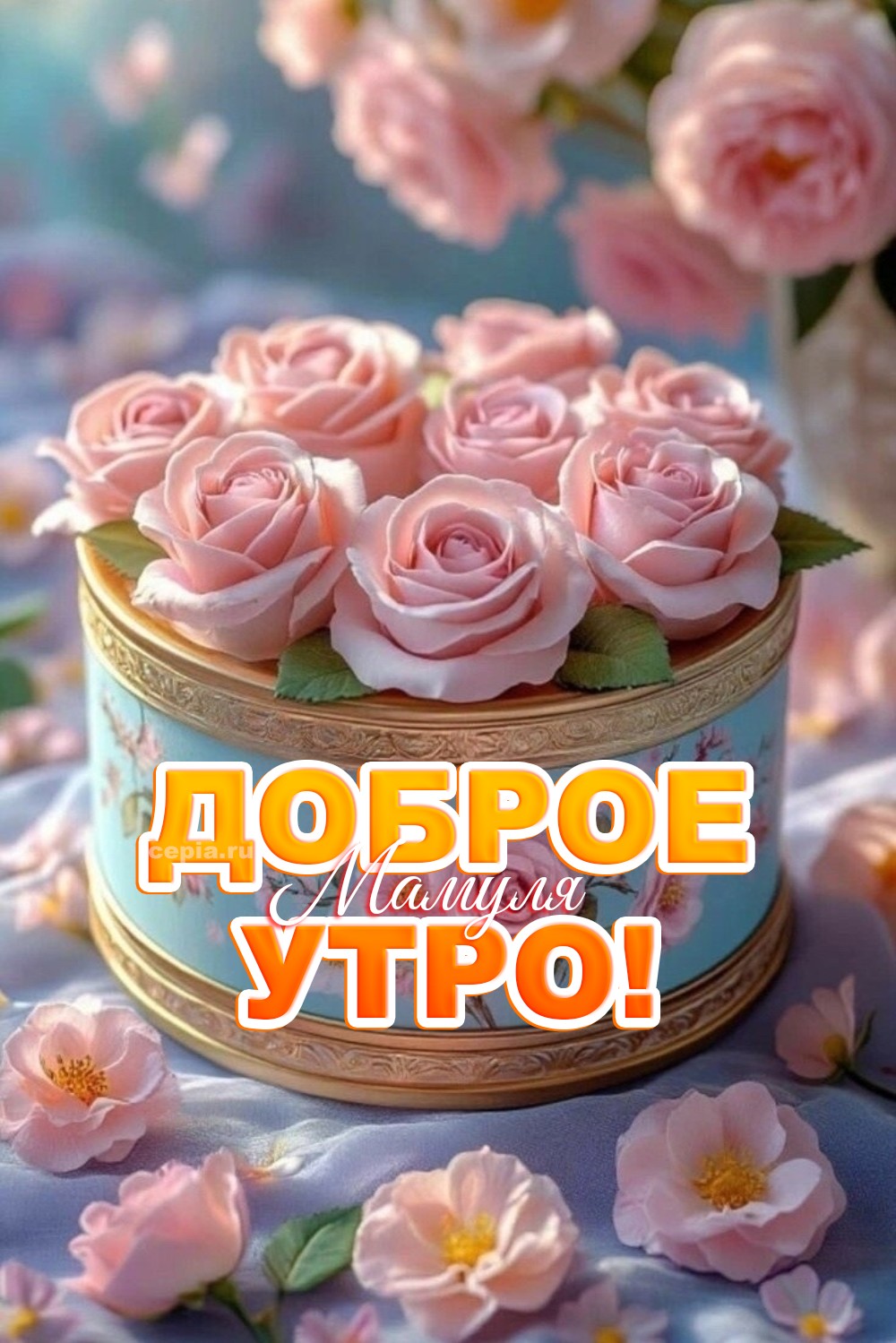 🎉 Родная моя, с добрым утром! Я желаю тебе проснуться не по будильнику, а от того, что тебе приснился чудесный сон, и весь день прожить в этом лёгком, полусонном, счастливом настроении