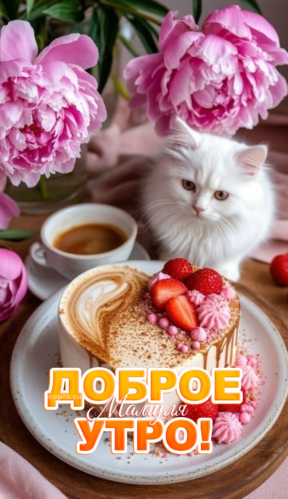 🎉 Проснись, моя дорогая! Пусть сегодня утром ты почувствуешь себя не просто мамой, а женщиной, которую обожают, лелеют и носят на руках