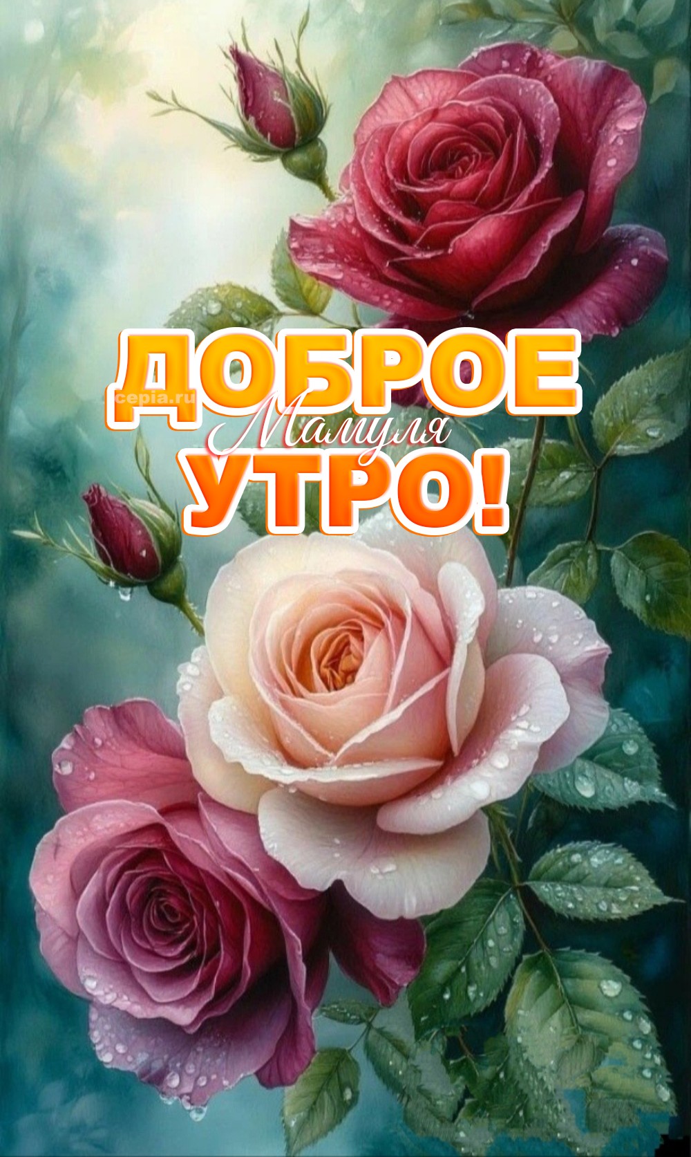 😍 Мама, желаю тебе проснуться с мыслью: «Какая же я счастливая!»