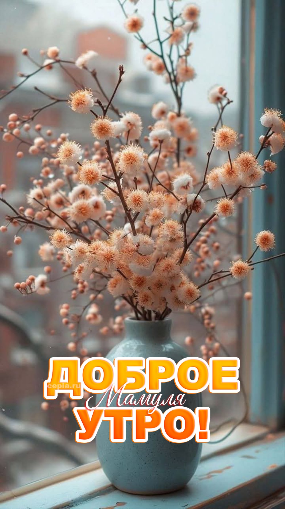 😍 С добрым утром, моя родная! Желаю тебе, чтобы сегодня тебе встречались только внимательные водители, вежливые продавцы, понимающие коллеги и приятные собеседники